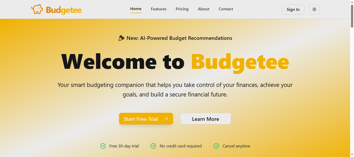 Budgetee - Budget Tracker-image